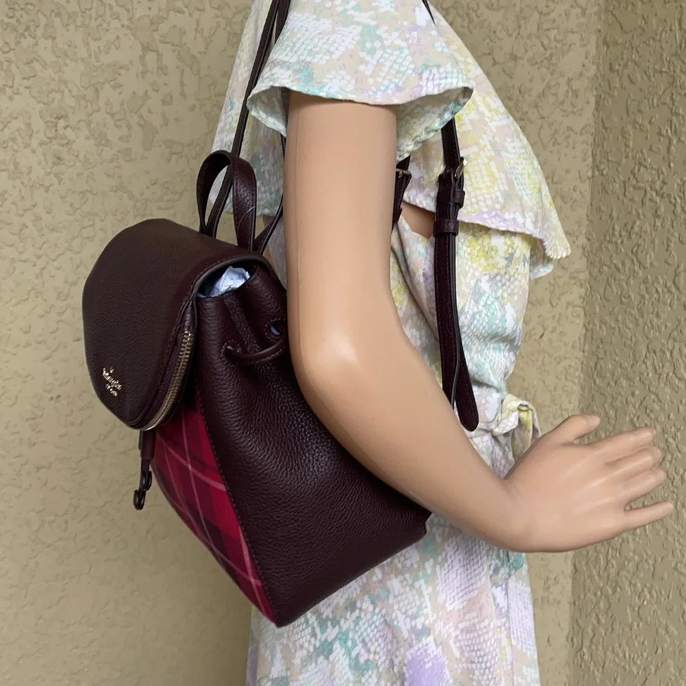 Kate Spade leila medium flap backpack - Picture 10 of 16